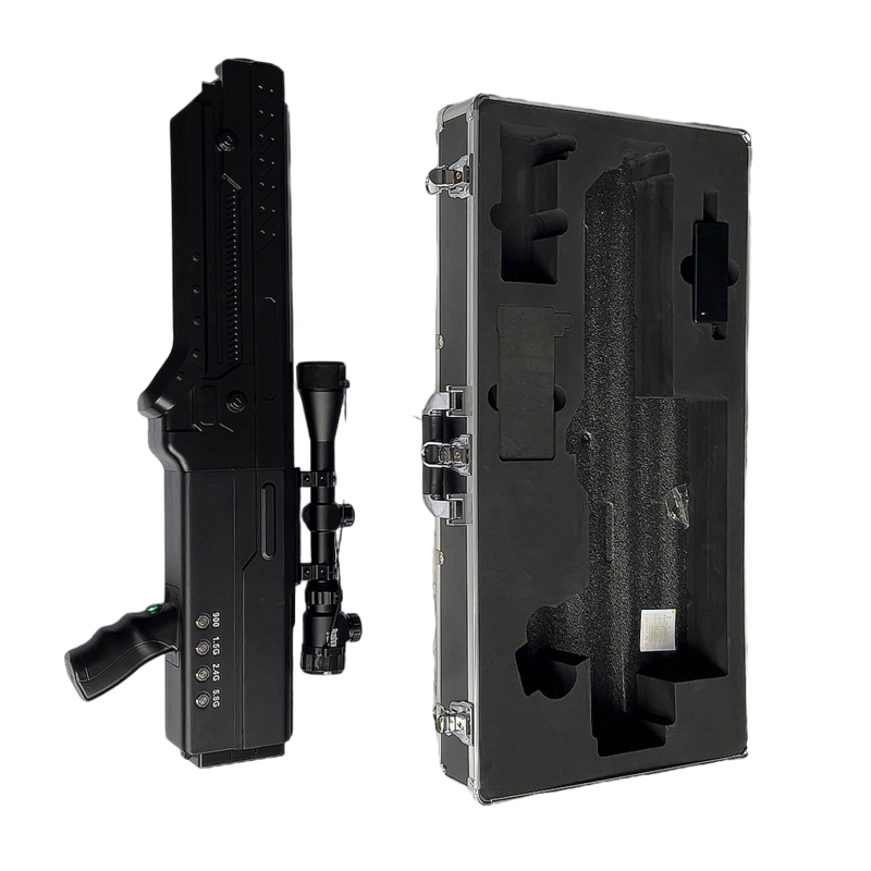  方山手持便携式枪型低空防御反制四通道A型